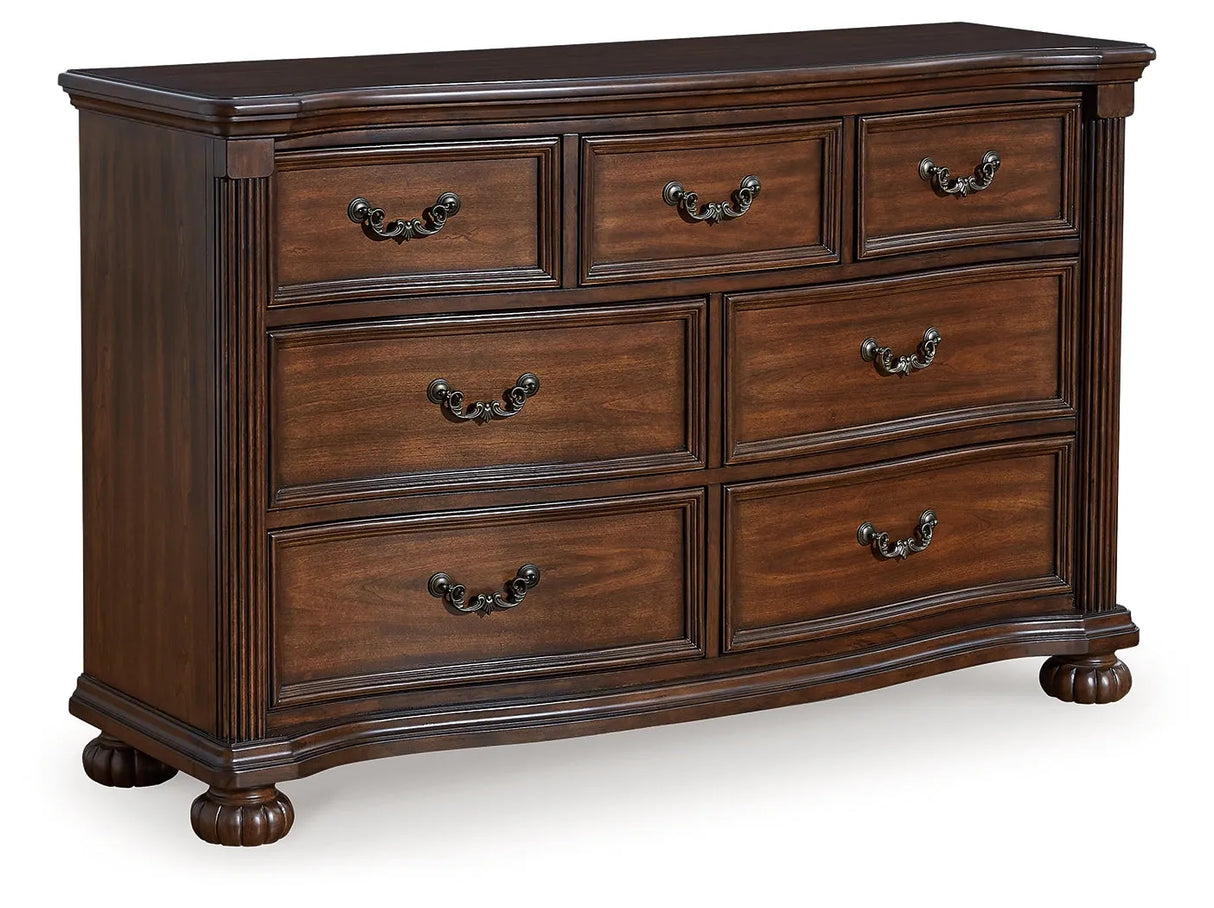 Lavinton Brown Poster Bedroom Set by Ashley at Eve Furniture