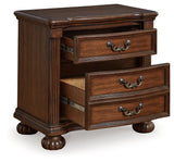 Lavinton Brown Poster Bedroom Set by Ashley at Eve Furniture