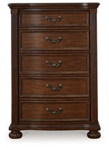Lavinton Brown Poster Bedroom Set by Ashley at Eve Furniture