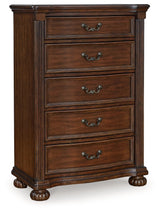 Lavinton Brown Poster Bedroom Set by Ashley at Eve Furniture