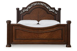 Lavinton Brown Poster Bedroom Set by Ashley at Eve Furniture