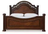 Lavinton Brown Poster Bedroom Set by Ashley at Eve Furniture