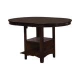 Lavon Espresso Oval Counter Height Table by Coaster at Eve Furniture