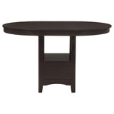 Lavon Espresso/Black 5-Piece Counter Height Dining Set by Coaster at Eve Furniture