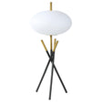 Layton White Orb Shade Tripod Table Lamp by Coaster at Eve Furniture