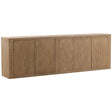 Leandra Sideboard, Natural by Dovetail at Eve Furniture
