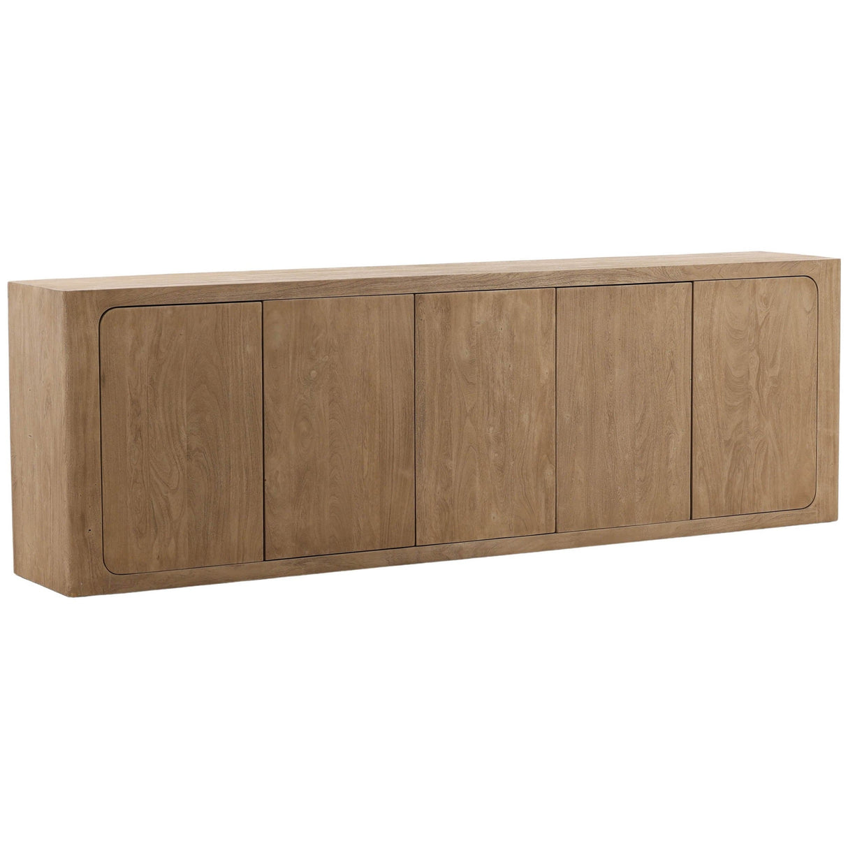 Leandra Sideboard, Natural by Dovetail at Eve Furniture