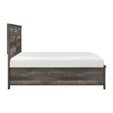 Lenior Gray Queen Storage Platform Bed by Homelegance at Eve Furniture