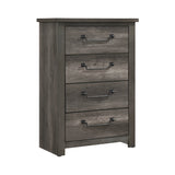 Lenior Gray Storage Platform Bedroom Set by Homelegance at Eve Furniture