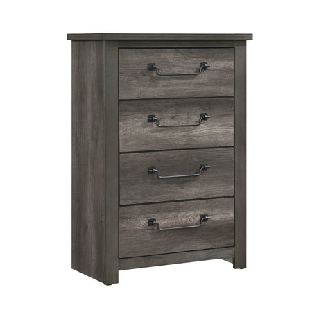 Lenior Gray Storage Platform Bedroom Set by Homelegance at Eve Furniture
