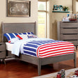 Lennart Gray Twin Bed by Furniture of America at Eve Furniture