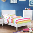Lennart White Twin Bed by Furniture of America at Eve Furniture