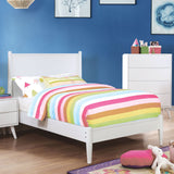 Lennart White Twin Bed by Furniture of America at Eve Furniture