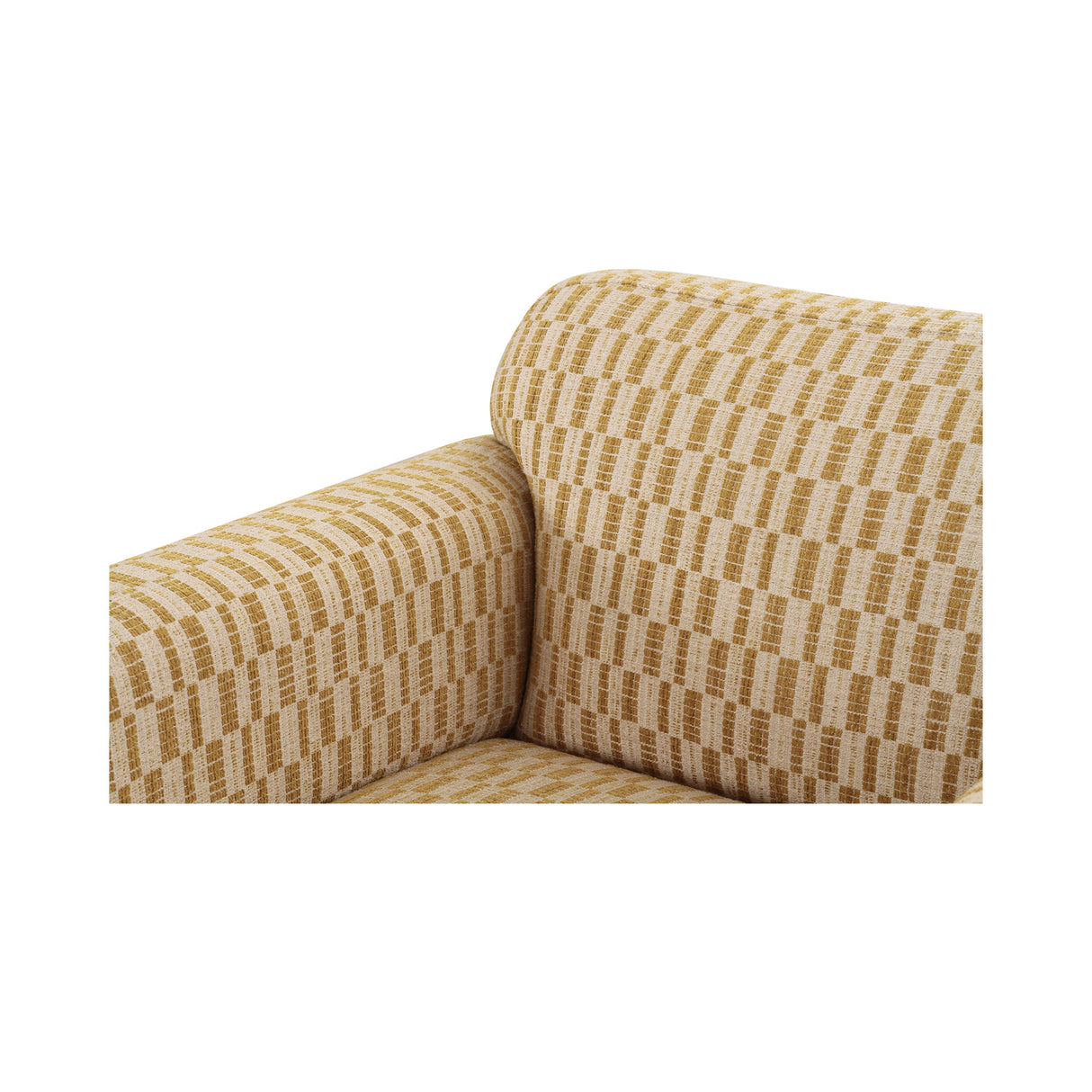Leo Chartreuse Accent Chair by Moe's Home at Eve Furniture