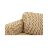 Leo Chartreuse Accent Chair by Moe's Home at Eve Furniture