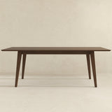 Levi Modern Style Solid Wood Rectangular Dining Kitchen Table 86" by Ashcroft Imports at Eve Furniture
