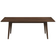 Levi Modern Style Solid Wood Rectangular Dining Kitchen Table 86" by Ashcroft Imports at Eve Furniture