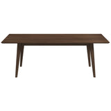 Levi Modern Style Solid Wood Rectangular Dining Kitchen Table 86" by Ashcroft Imports at Eve Furniture