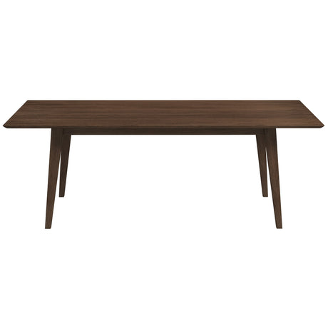 Levi Modern Style Solid Wood Rectangular Dining Kitchen Table 86" by Ashcroft Imports at Eve Furniture