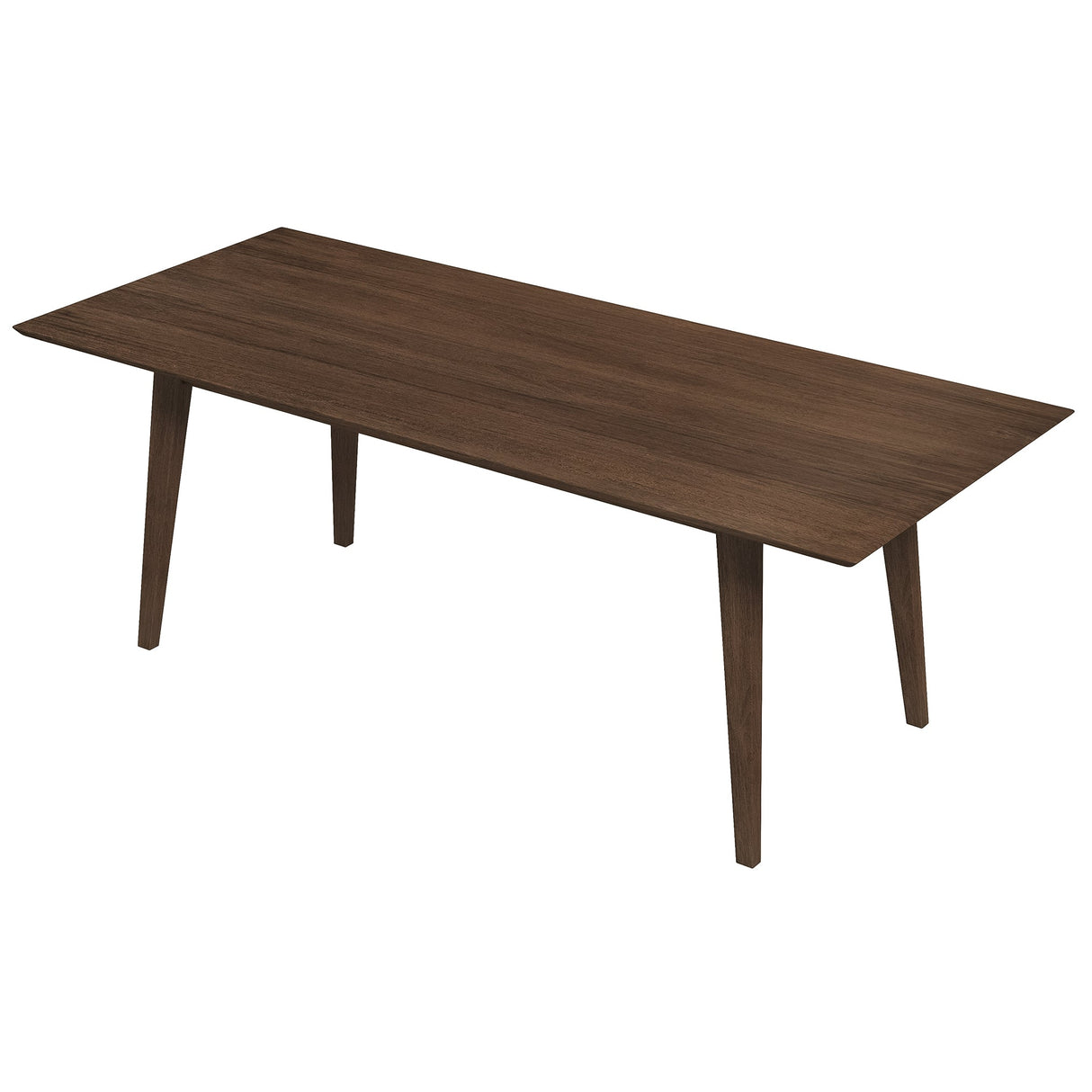 Levi Modern Style Solid Wood Rectangular Dining Kitchen Table 86" by Ashcroft Imports at Eve Furniture