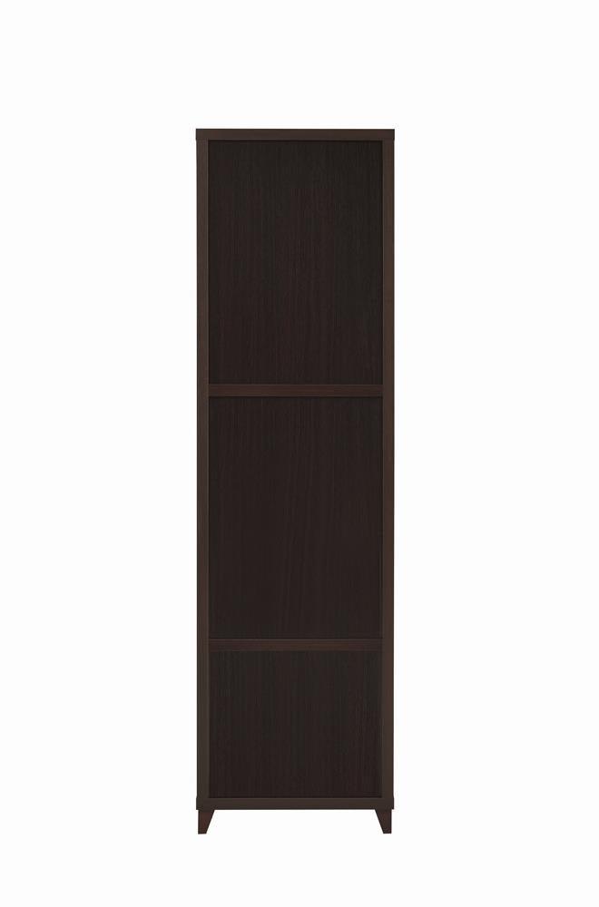 Lewes Cappuccino 2-Drawer Media Tower by Coaster at Eve Furniture