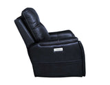 Lexington Ocean Blue Triple-Power Media Recliner by Steve Silver at Eve Furniture