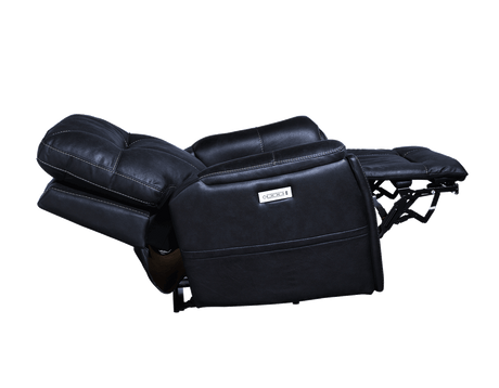 Lexington Ocean Blue Triple-Power Media Recliner by Steve Silver at Eve Furniture