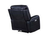Lexington Ocean Blue Triple-Power Media Recliner by Steve Silver at Eve Furniture
