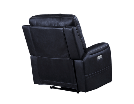 Lexington Ocean Blue Triple-Power Media Recliner by Steve Silver at Eve Furniture