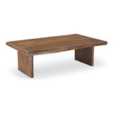 Lila Brown Coffee Table by Moe's Home at Eve Furniture