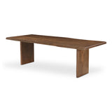 Lila Brown Large Dining Table by Moe's Home at Eve Furniture