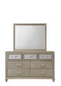 Lila Champagne Bedroom Mirror (Mirror Only) by Crown Mark at Eve Furniture