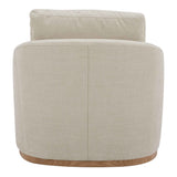 Linden Beige Swivel Chair