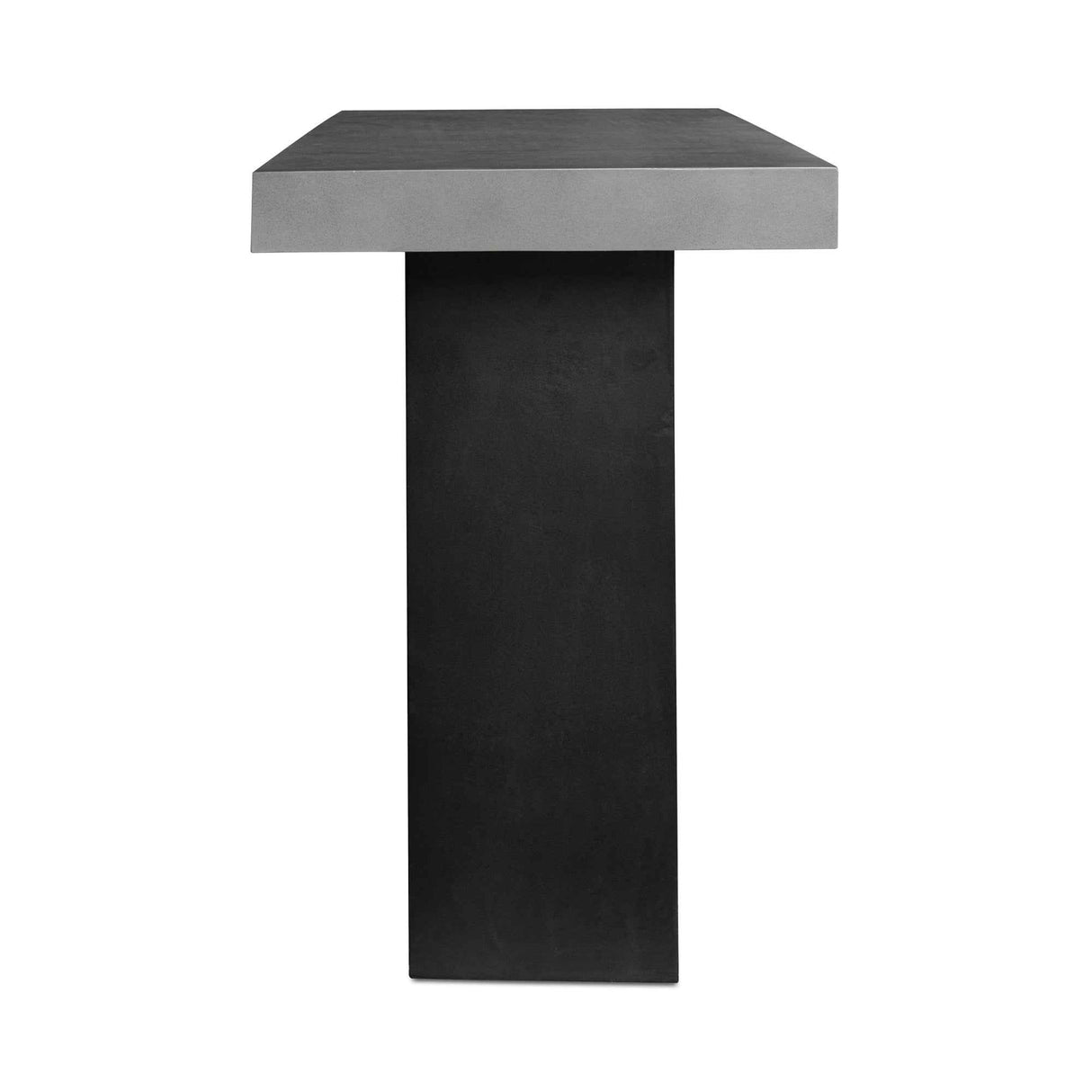 Lithic Dark Grey Outdoor Bar Table by Moe's Home at Eve Furniture