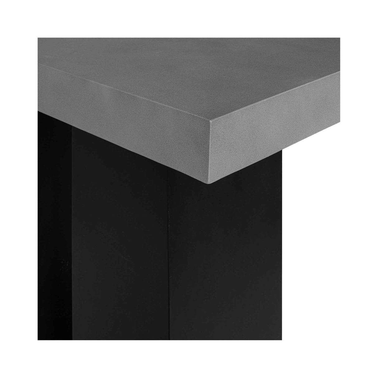 Lithic Dark Grey Outdoor Bar Table by Moe's Home at Eve Furniture