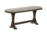 Lloyd Brown Counter Height Bench by Crown Mark at Eve Furniture