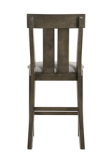 Lloyd Brown Counter Height Chair, Set of 2 by Crown Mark at Eve Furniture
