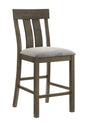 Lloyd Brown Counter Height Chair, Set of 2 by Crown Mark at Eve Furniture