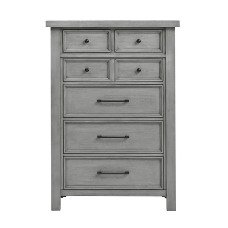 Logandale Antique Gray Chest by Homelegance at Eve Furniture