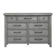 Logandale Antique Gray Dresser by Homelegance at Eve Furniture