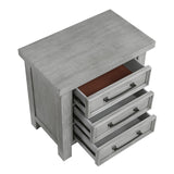 Logandale Antique Gray Nightstand by Homelegance at Eve Furniture