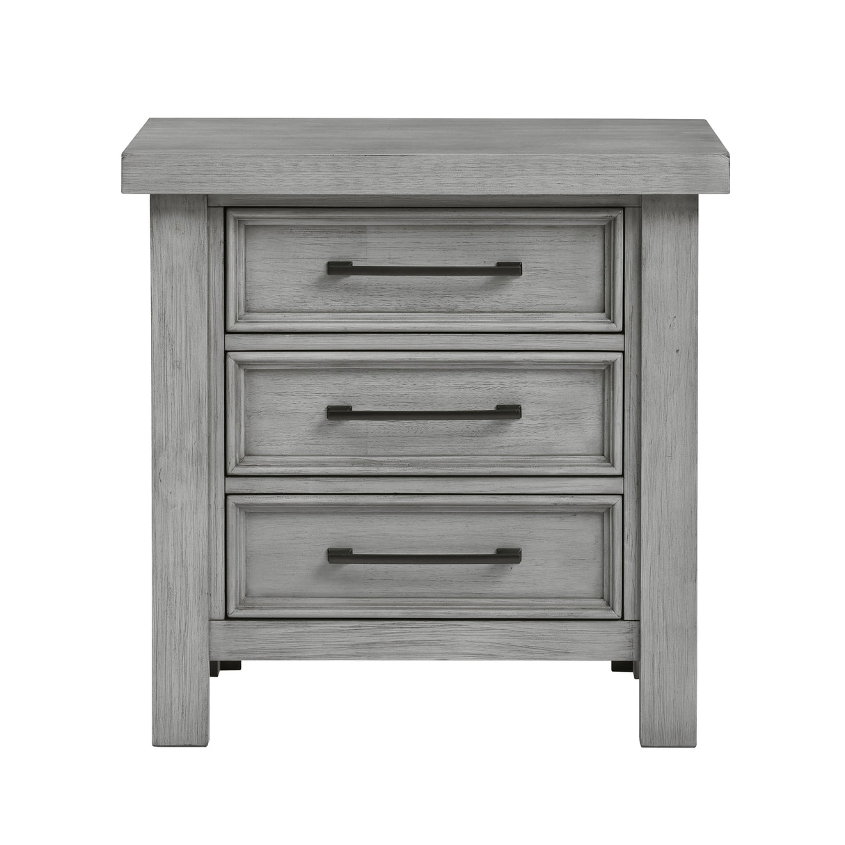 Logandale Antique Gray Nightstand by Homelegance at Eve Furniture