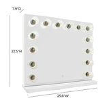 Lola Vanity Mirror by TOV Furniture at Eve Furniture