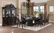 Lombardy Walnut 7 Pc Dining Table Set by Furniture of America at Eve Furniture
