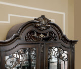 Lombardy Walnut Hutch & Buffet by Furniture of America at Eve Furniture