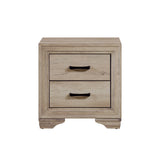 Lonan Natural Nightstand by Homelegance at Eve Furniture