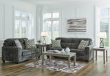 Lonoke Gunmetal Living Room Set by Ashley at Eve Furniture
