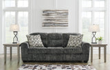 Lonoke Gunmetal Living Room Set by Ashley at Eve Furniture