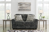 Lonoke Gunmetal Living Room Set by Ashley at Eve Furniture
