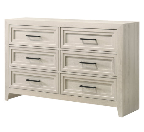 Lorraine Antique White Panel Youth Bedroom Set by Crown Mark at Eve Furniture